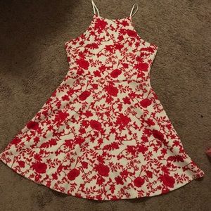 Floral print dress